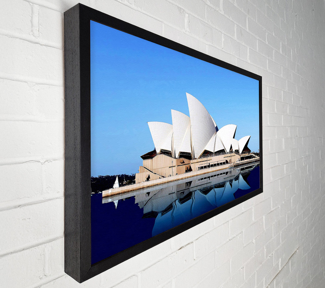  A Canvas Print of Sydney Opera House Reflections Canvas Art