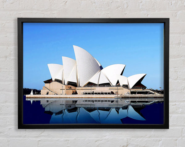 Sydney Opera House Reflections Framed Print