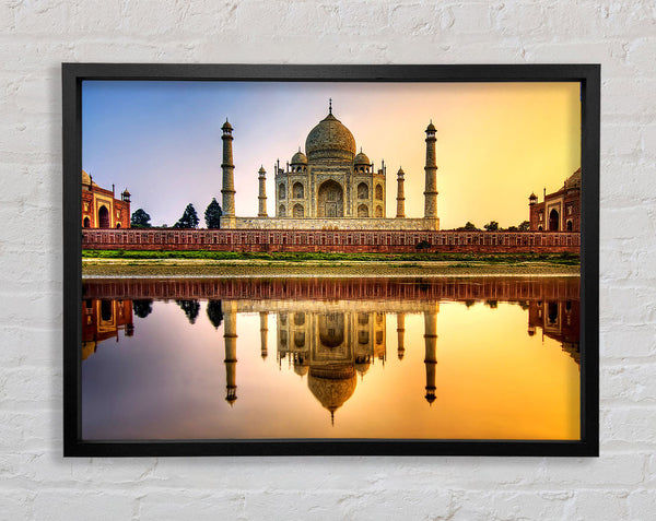 Taj Mahal India Framed Print