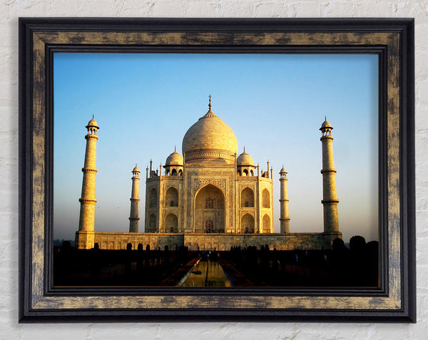 Tarj Mahal Wonder Framed Print