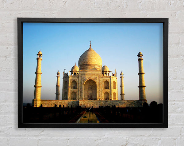 Tarj Mahal Wonder Framed Print