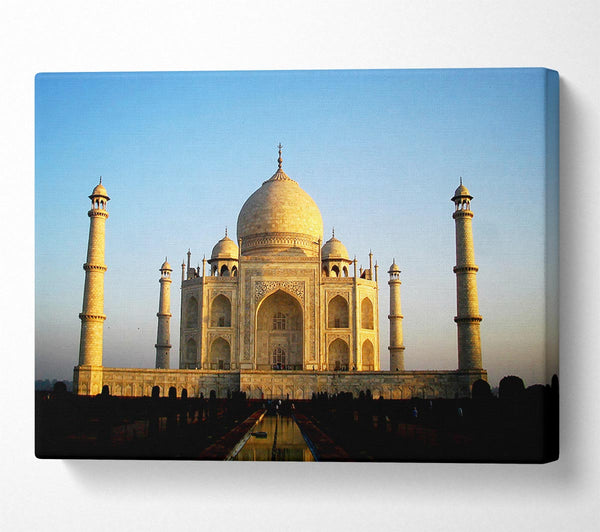  A Canvas Print of Tarj Mahal Wonder Canvas Print
