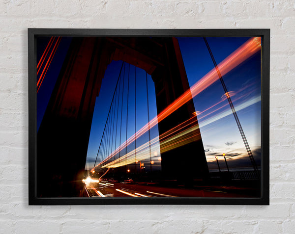 The Bridge Of Light Framed Print