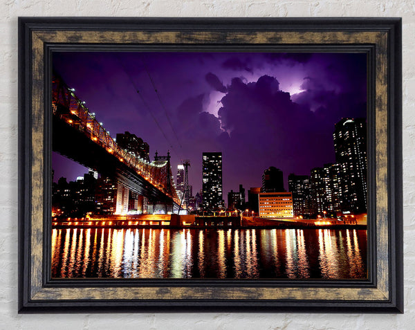 The Bridge To The Other Side Framed Print