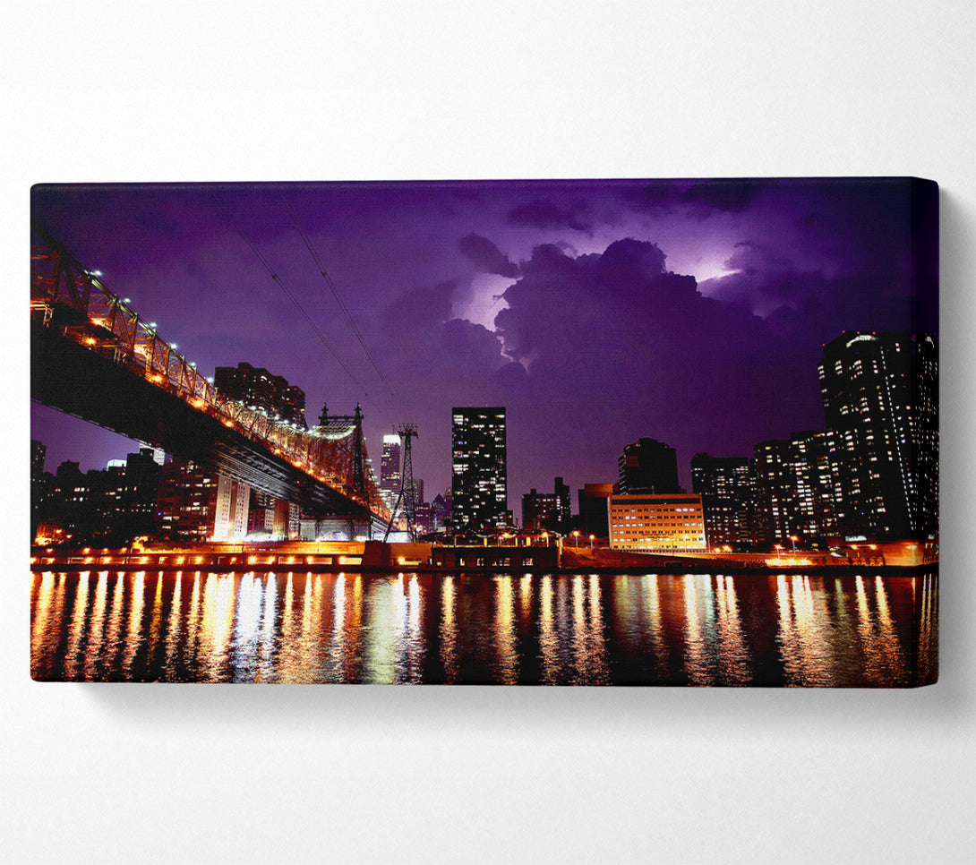  A Canvas Print of The Bridge To The Other Side Canvas Wall Art