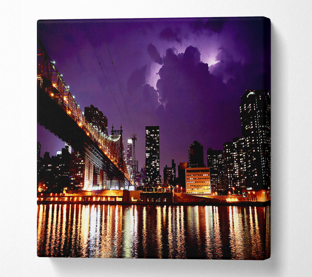  A Canvas Print of The Bridge To The Other Side Canvas Wall Art