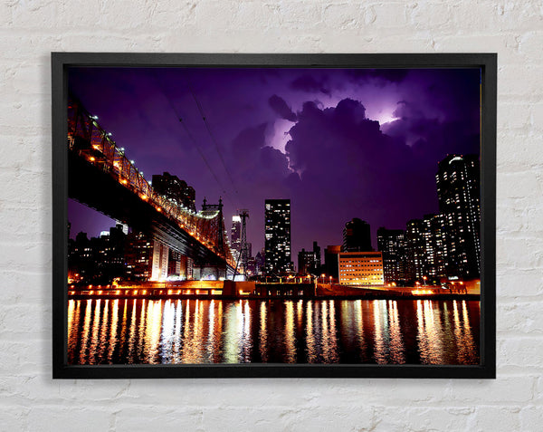 The Bridge To The Other Side Framed Print