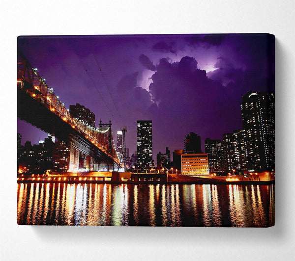 A Canvas Print of The Bridge To The Other Side Canvas Wall Art