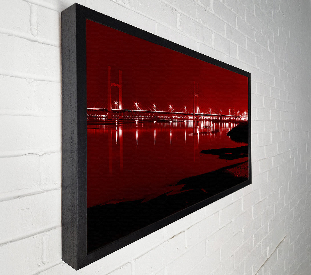  A Canvas Print of The City Just Beyond The Waters Canvas Art