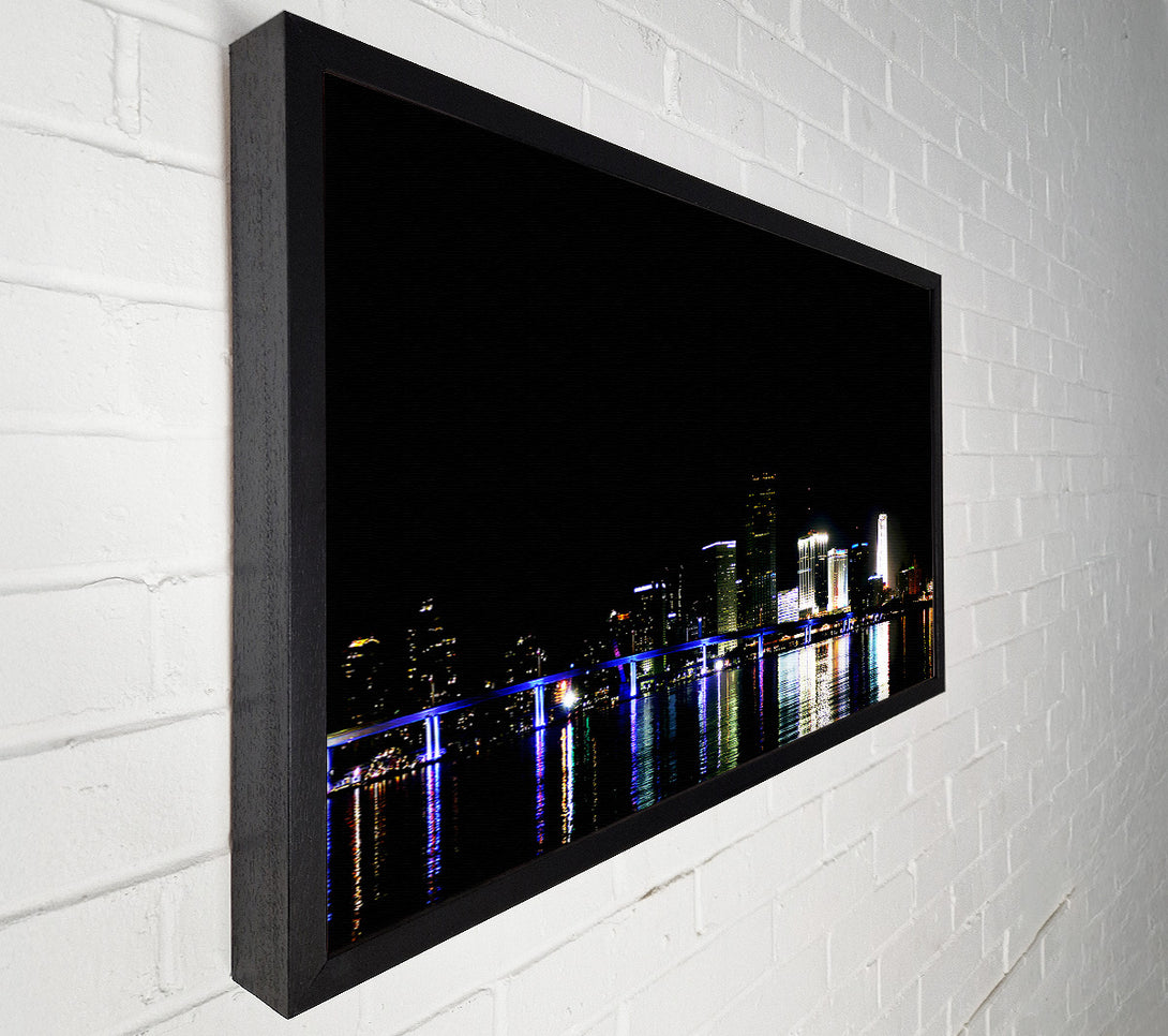  A Canvas Print of The City Of Lights Canvas Wall Art
