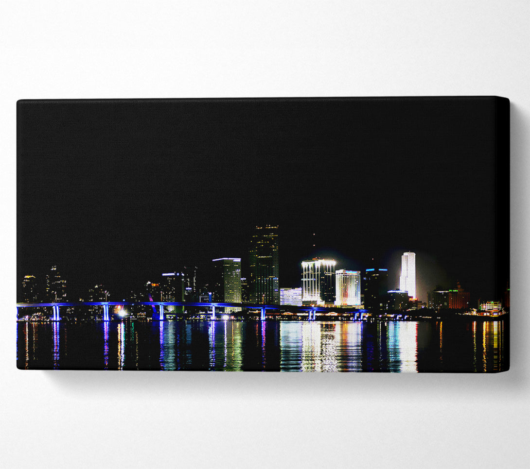  A Canvas Print of The City Of Lights Canvas Wall Art