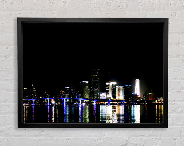 The City Of Lights Framed Print