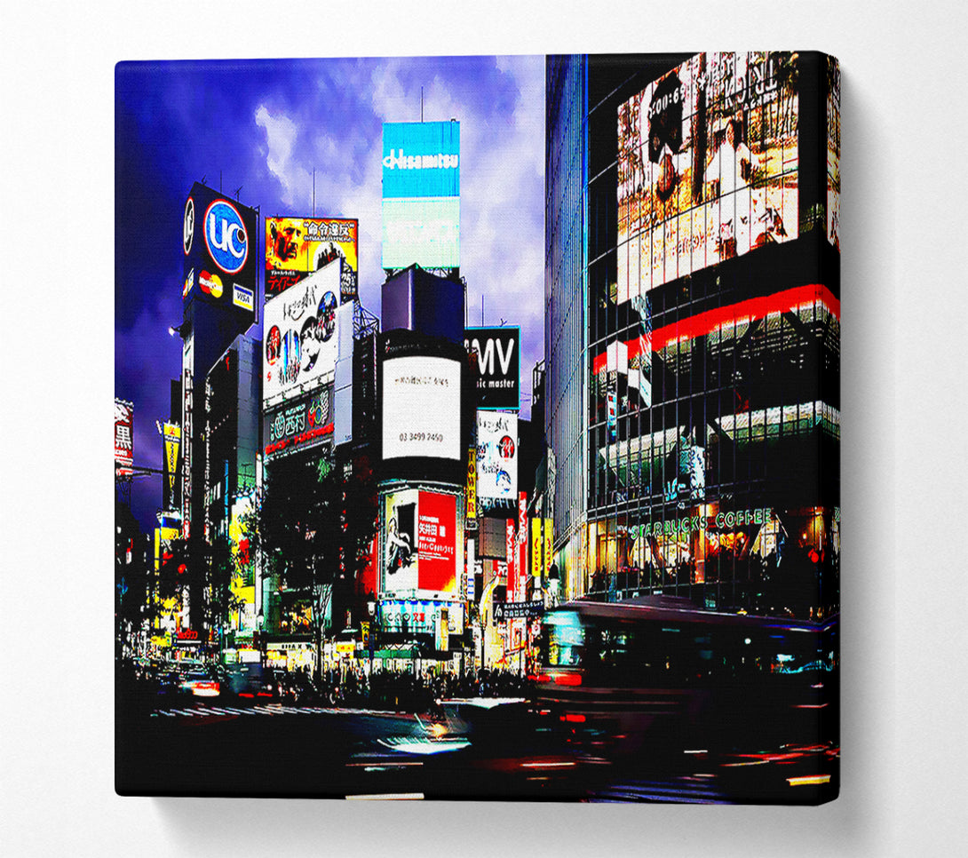  A Canvas Print of The Energy Of New York City Canvas Print