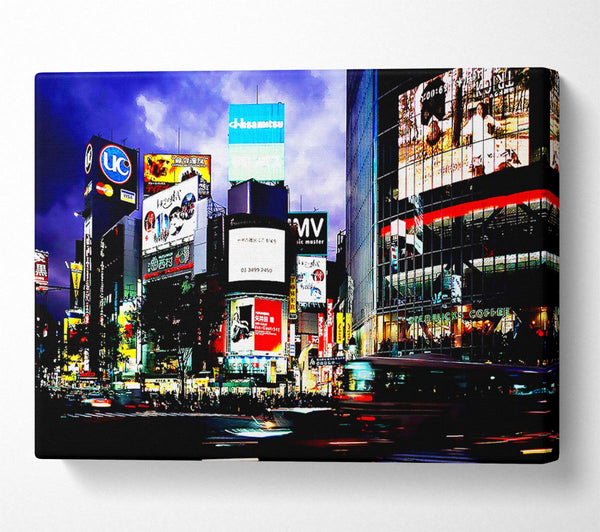  A Canvas Print of The Energy Of New York City Canvas Print