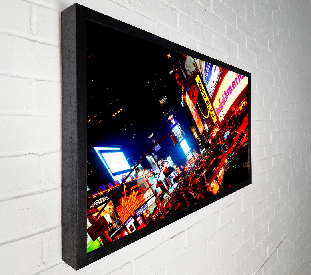  A Canvas Print of The Heart Of New York City Canvas Wall Art