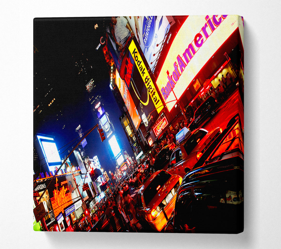  A Canvas Print of The Heart Of New York City Canvas Wall Art