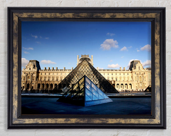 The Louvre Paris Framed Print