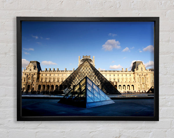The Louvre Paris Framed Print