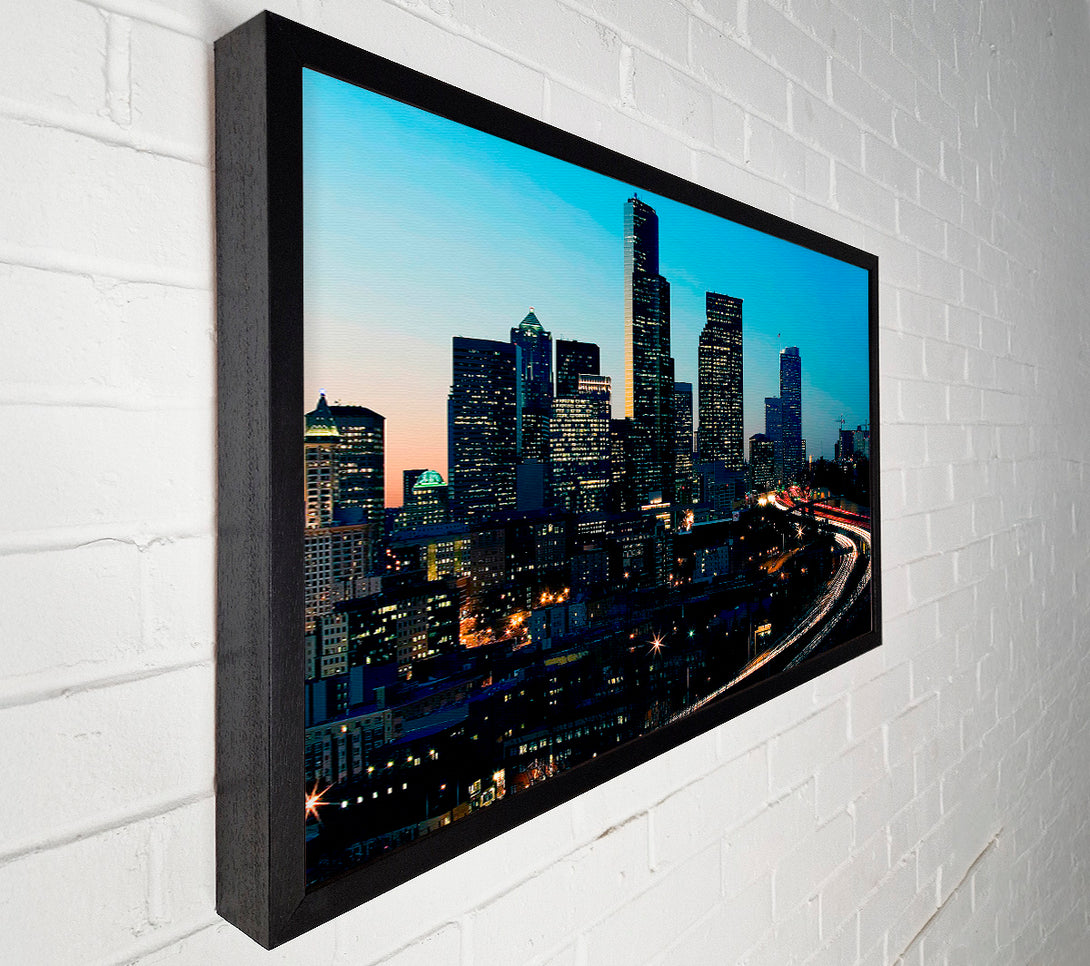  A Canvas Print of The Ring Road To Hong Kong Canvas Art