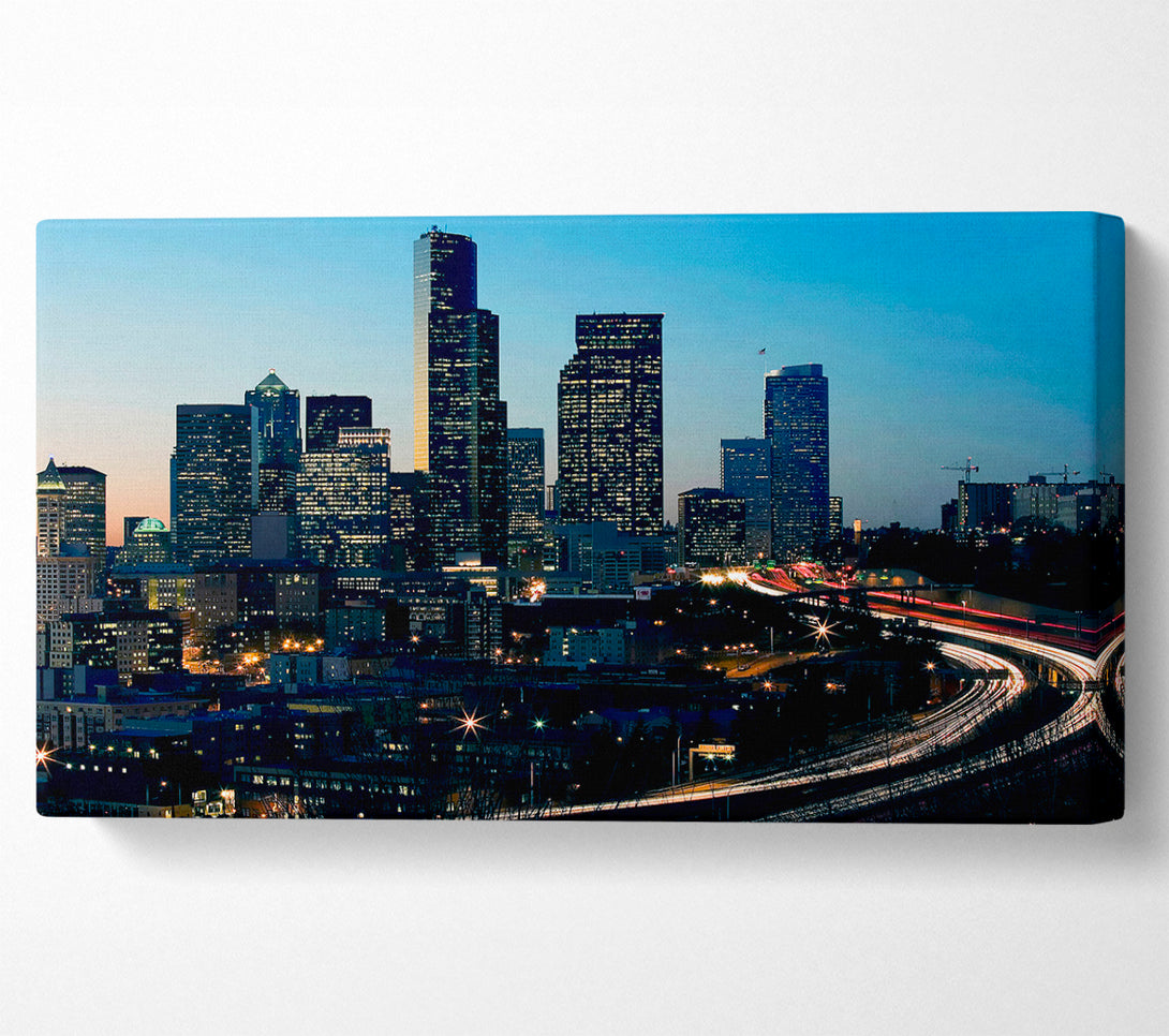  A Canvas Print of The Ring Road To Hong Kong Canvas Art