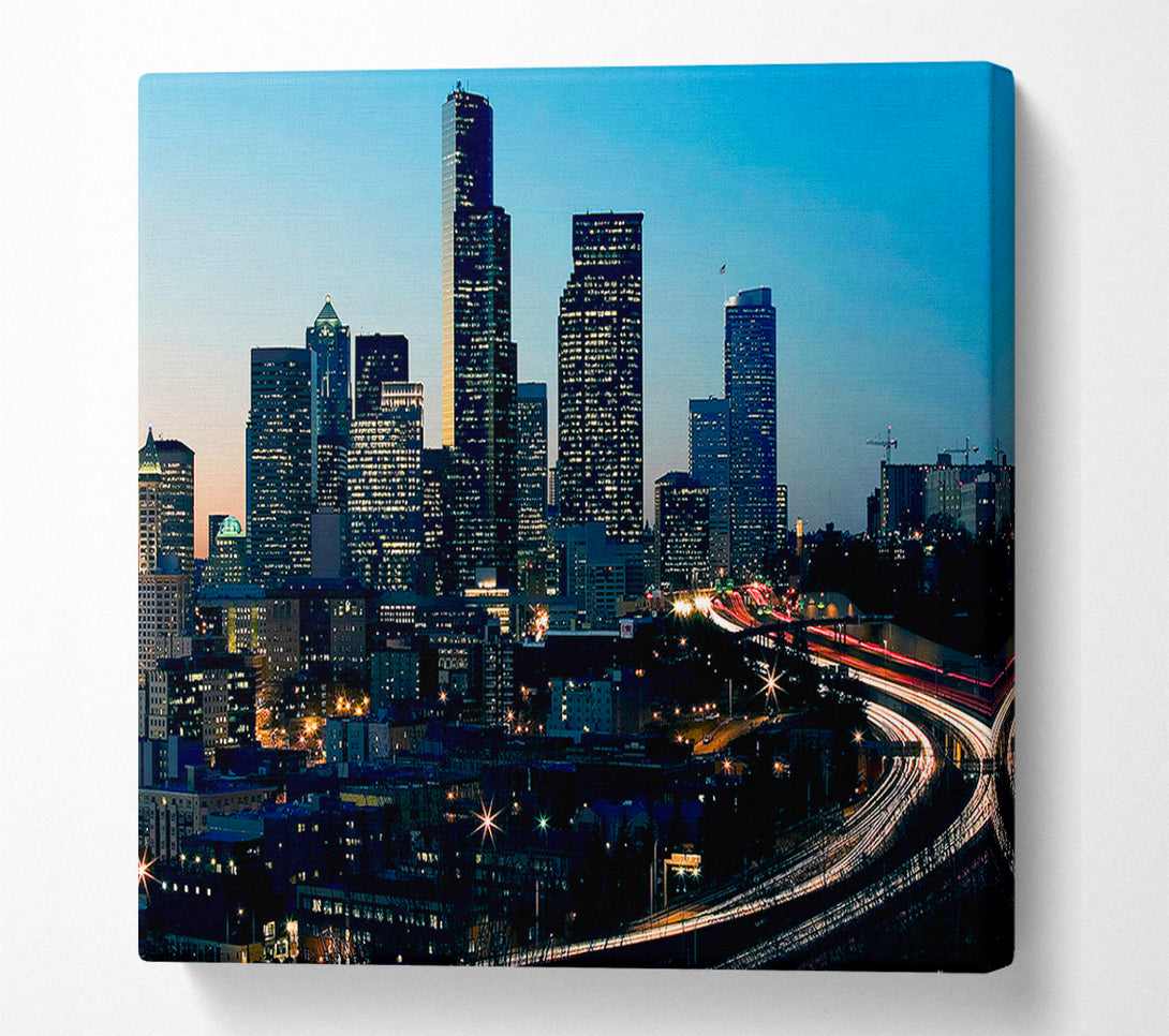  A Canvas Print of The Ring Road To Hong Kong Canvas Art