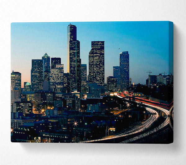  A Canvas Print of The Ring Road To Hong Kong Canvas Art