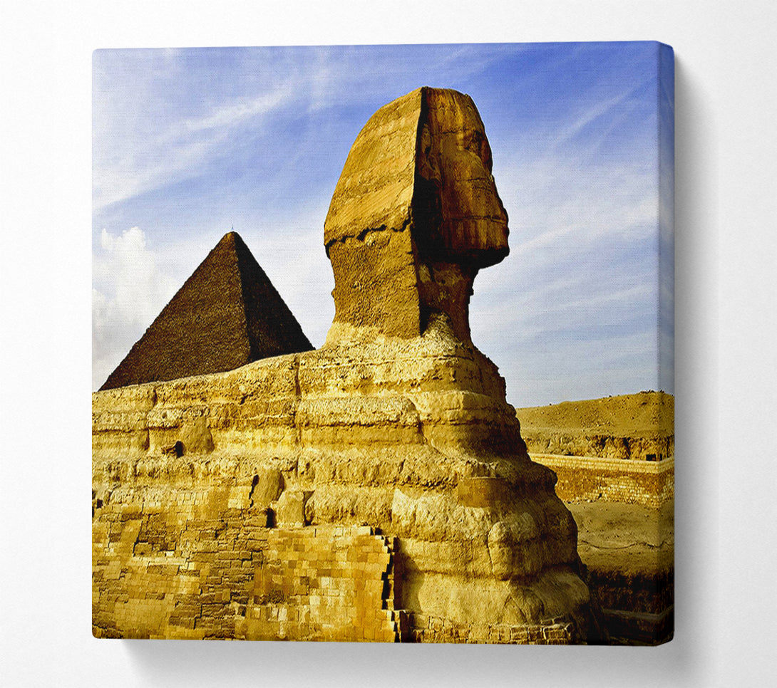  A Canvas Print of The Sphinx Egypt Canvas Wall Art