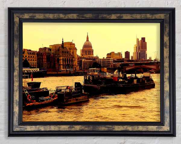 The Thames Framed Print
