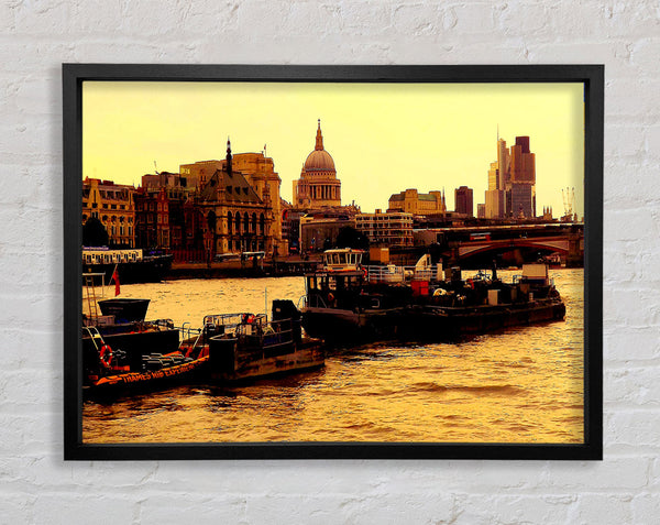 The Thames Framed Print