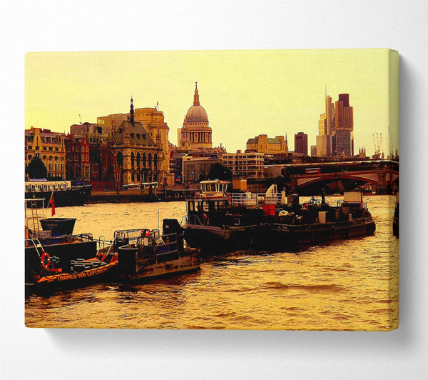  A Canvas Print of The Thames Canvas Art
