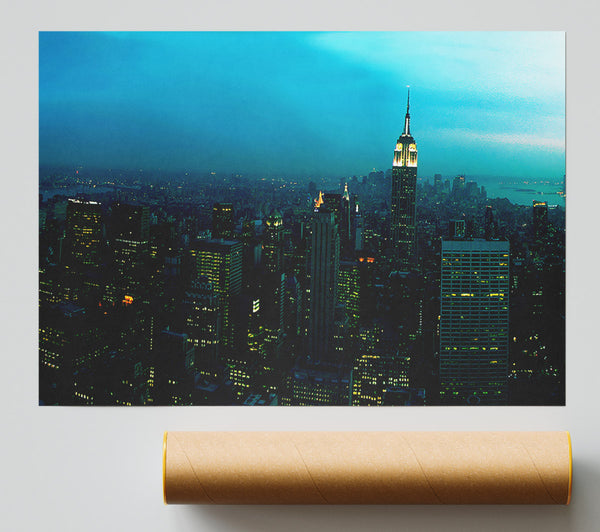 The Tip Of The Empire State Building Giclee Print