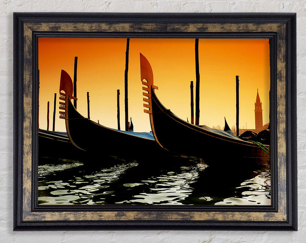 The Vikings Have Landed Framed Print