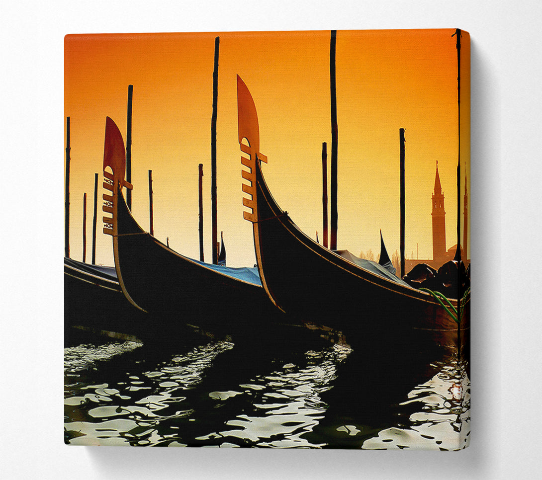  A Canvas Print of The Vikings Have Landed Canvas Print