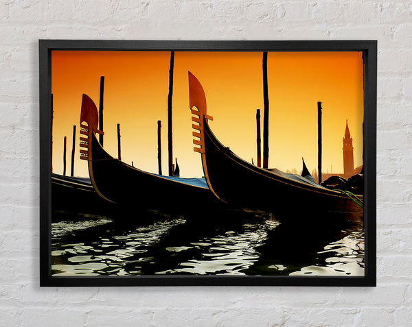The Vikings Have Landed Framed Print