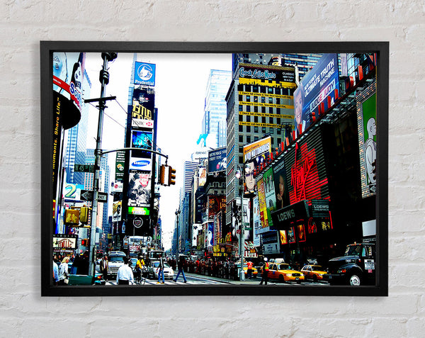 Times Square NYC Framed Print