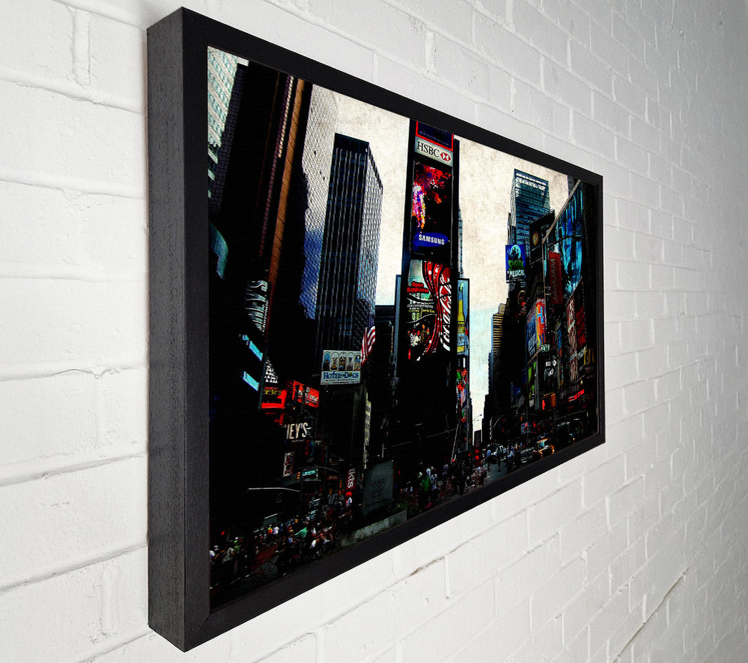  A Canvas Print of Times Square Canvas Wall Art