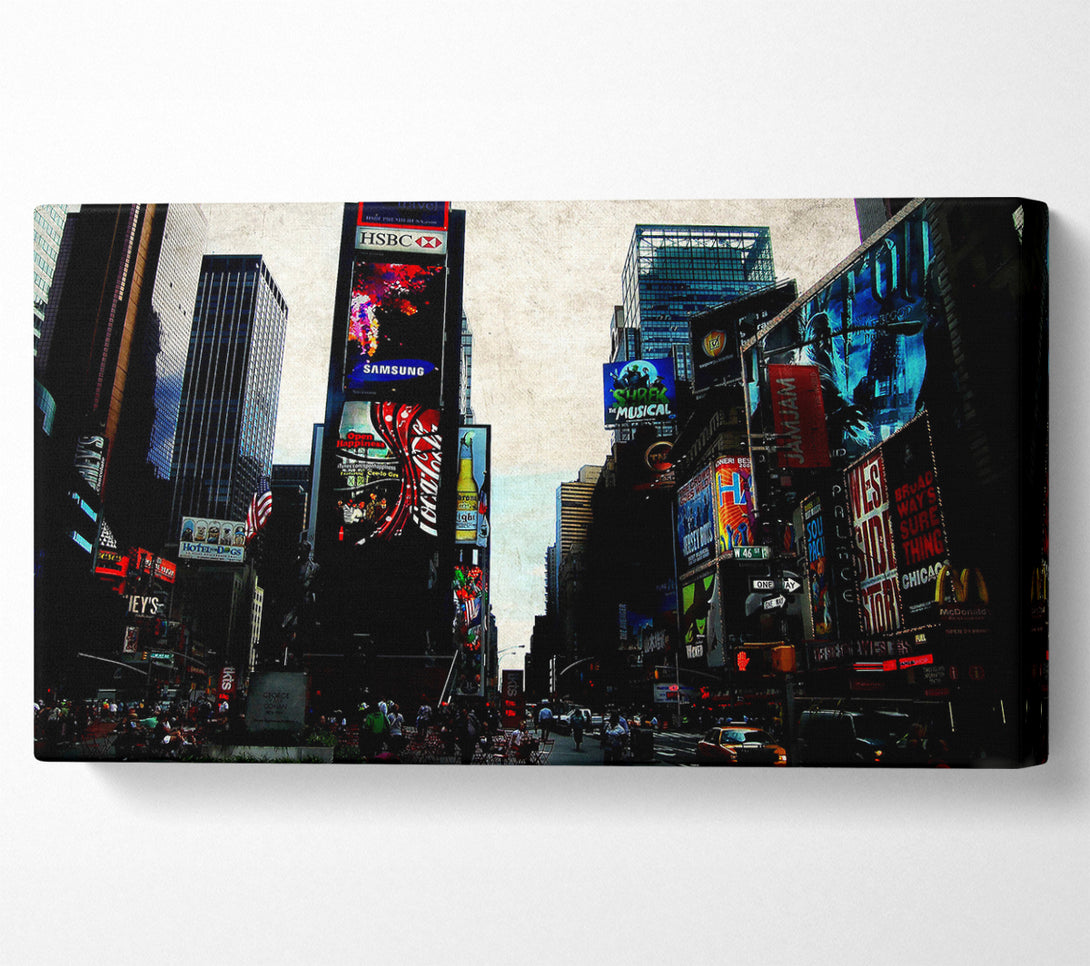  A Canvas Print of Times Square Canvas Wall Art