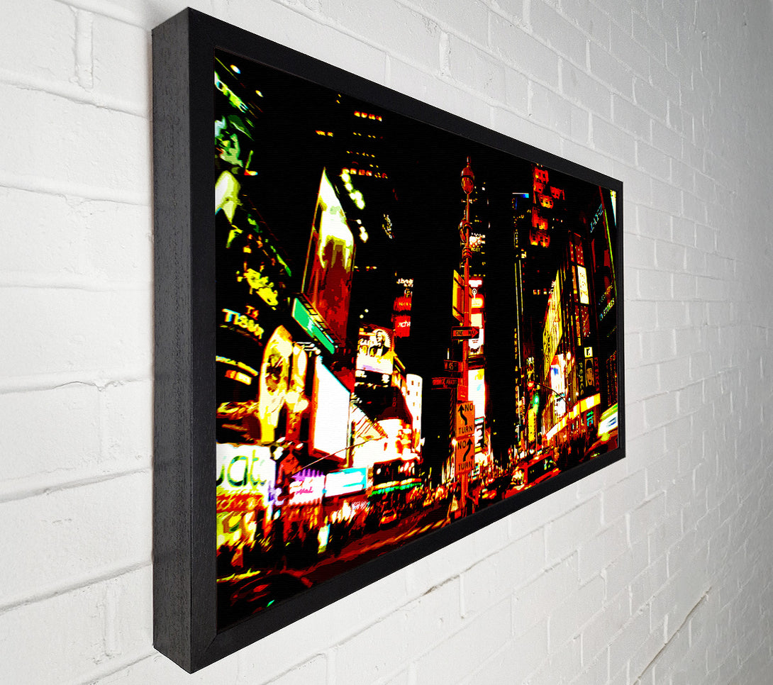  A Canvas Print of Tokyo Broadway At Night Canvas Wall Art