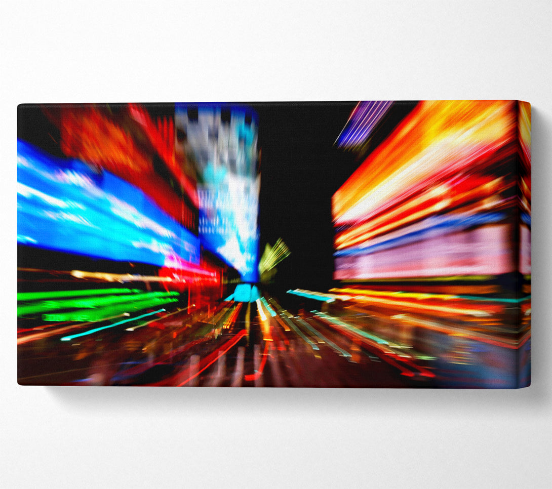  A Canvas Print of Tokyo City Lights Canvas Art