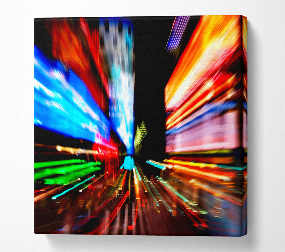  A Canvas Print of Tokyo City Lights Canvas Art