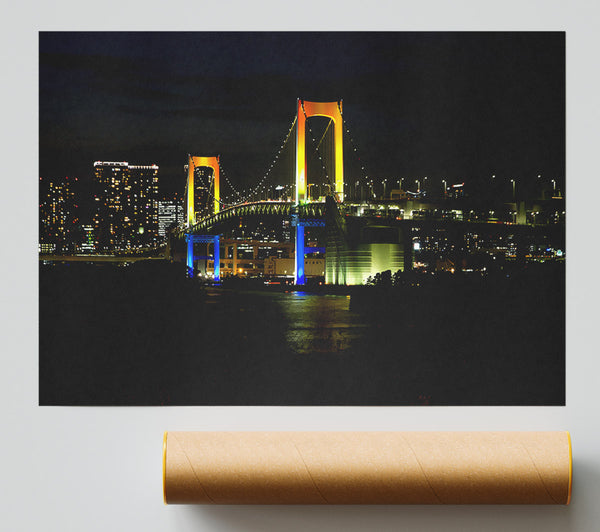 Tokyo Rainbow Bridge Print