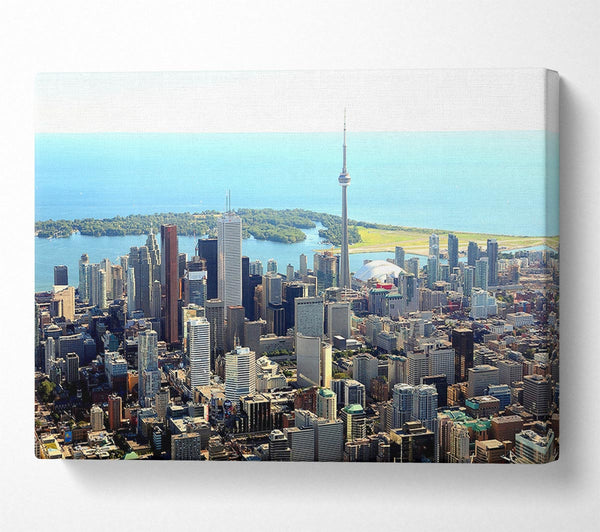  A Canvas Print of Toronto Canada Canvas Print