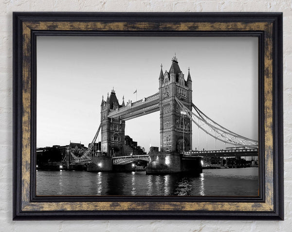 Tower Bridge Evening Framed Print