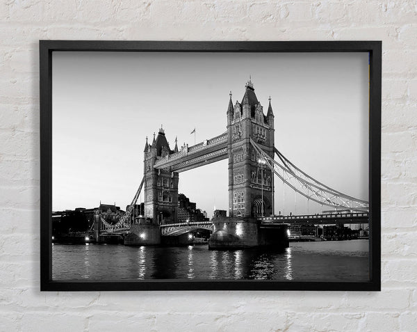 Tower Bridge Evening Framed Print