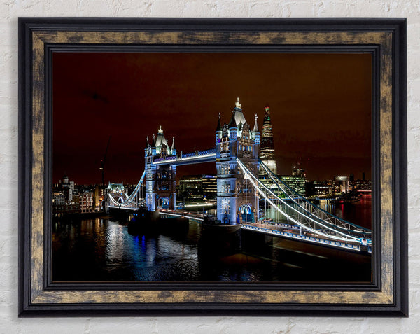 Tower Bridge From Guoman Hotel Framed Print