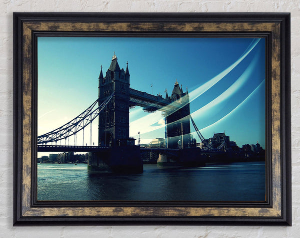 Tower Bridge London Trail Framed Print