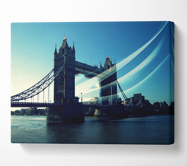  A Canvas Print of Tower Bridge London Trail Canvas Art