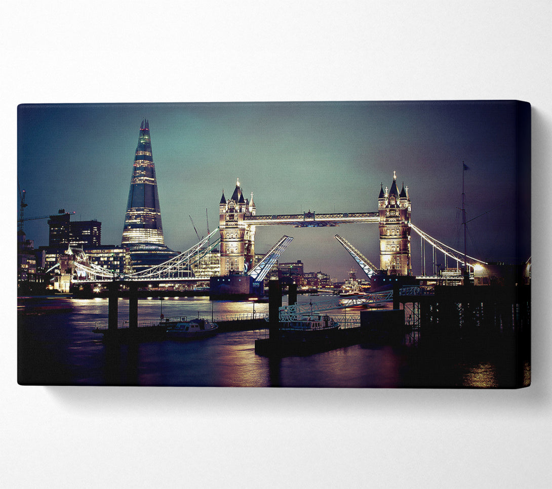  A Canvas Print of Tower Bridge Of London Canvas Wall Art