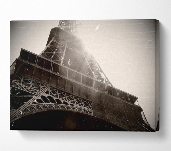  A Canvas Print of Tower Eiffel Paris Canvas Print