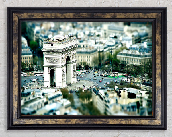 Triumphal Arch Paris Framed Print